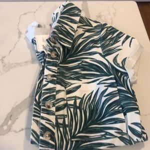 Show me your mumu- tropical romper. Size small. New with tags!